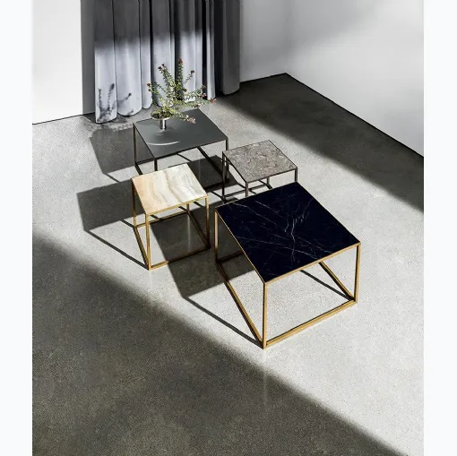 Tavolini Quadro in ceramica di Sovet