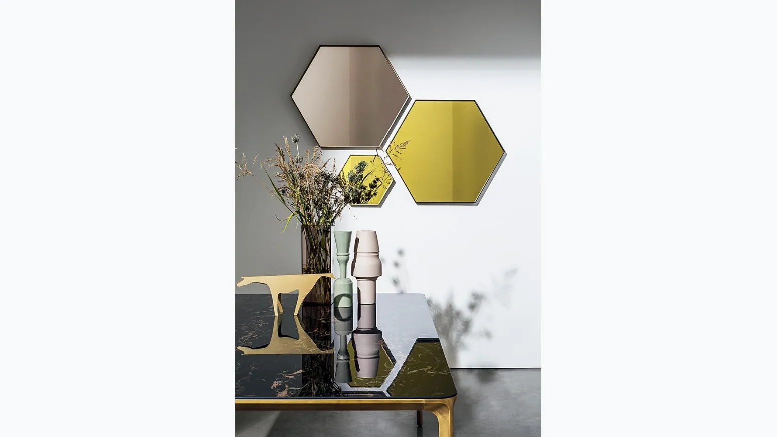 Specchio Visual Hexagonal di Sovet