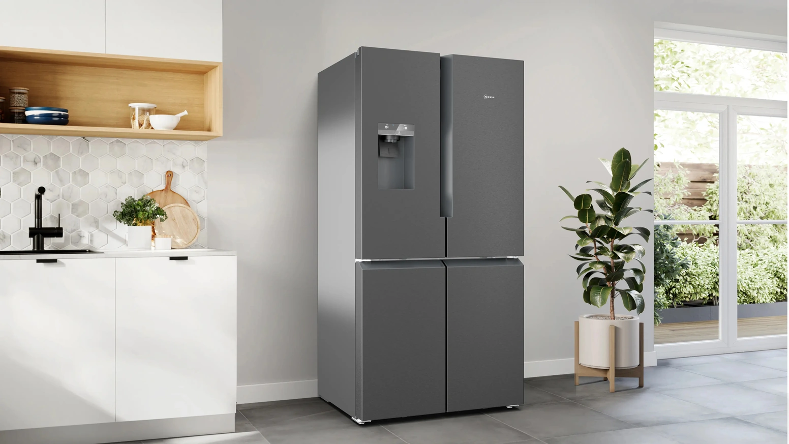 Frigorifero multidoor da libera installazione N70 di NEFF