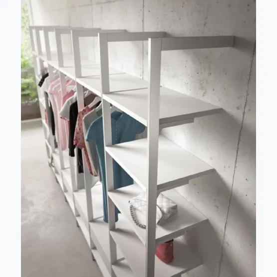 Cabina Armadio Pali Kalì finitura Bianco di Marka Total Living