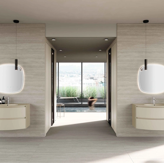 Mobile da Bagno sospeso M2 System 249 di Baxar