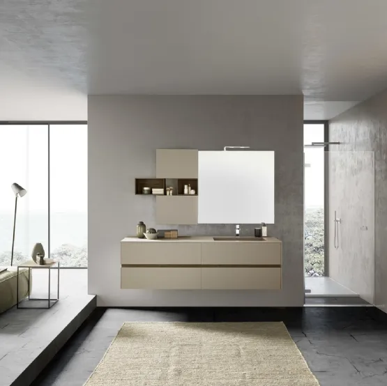 Mobile da Bagno sospeso M2 System C202 di Baxar