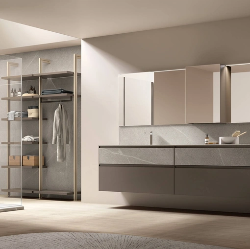 Mobile da Bagno sospeso Shape 19 di Arcom