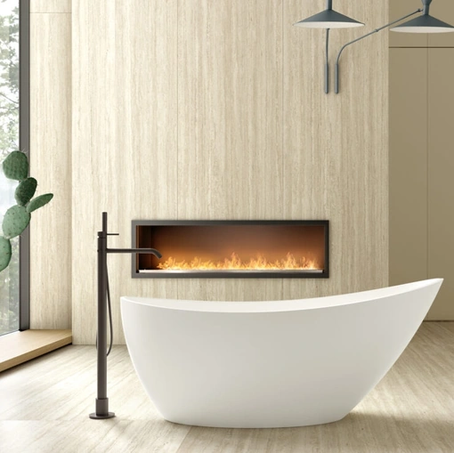 Vasca da bagno freestanding Chloe di Arcom