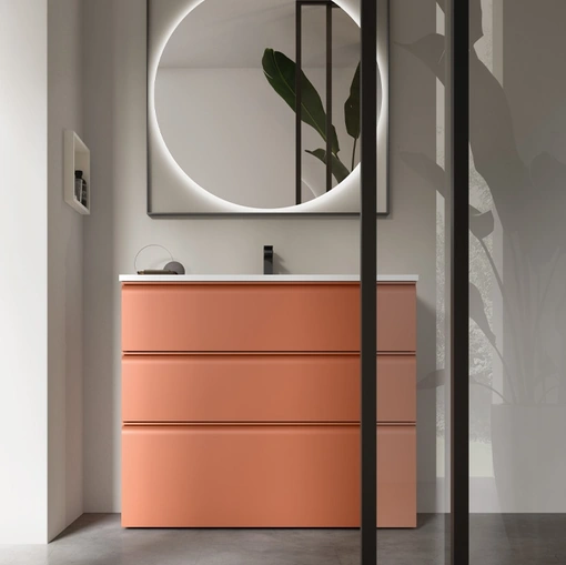 Mobile da Bagno a terra Virgola 07 di Arcom