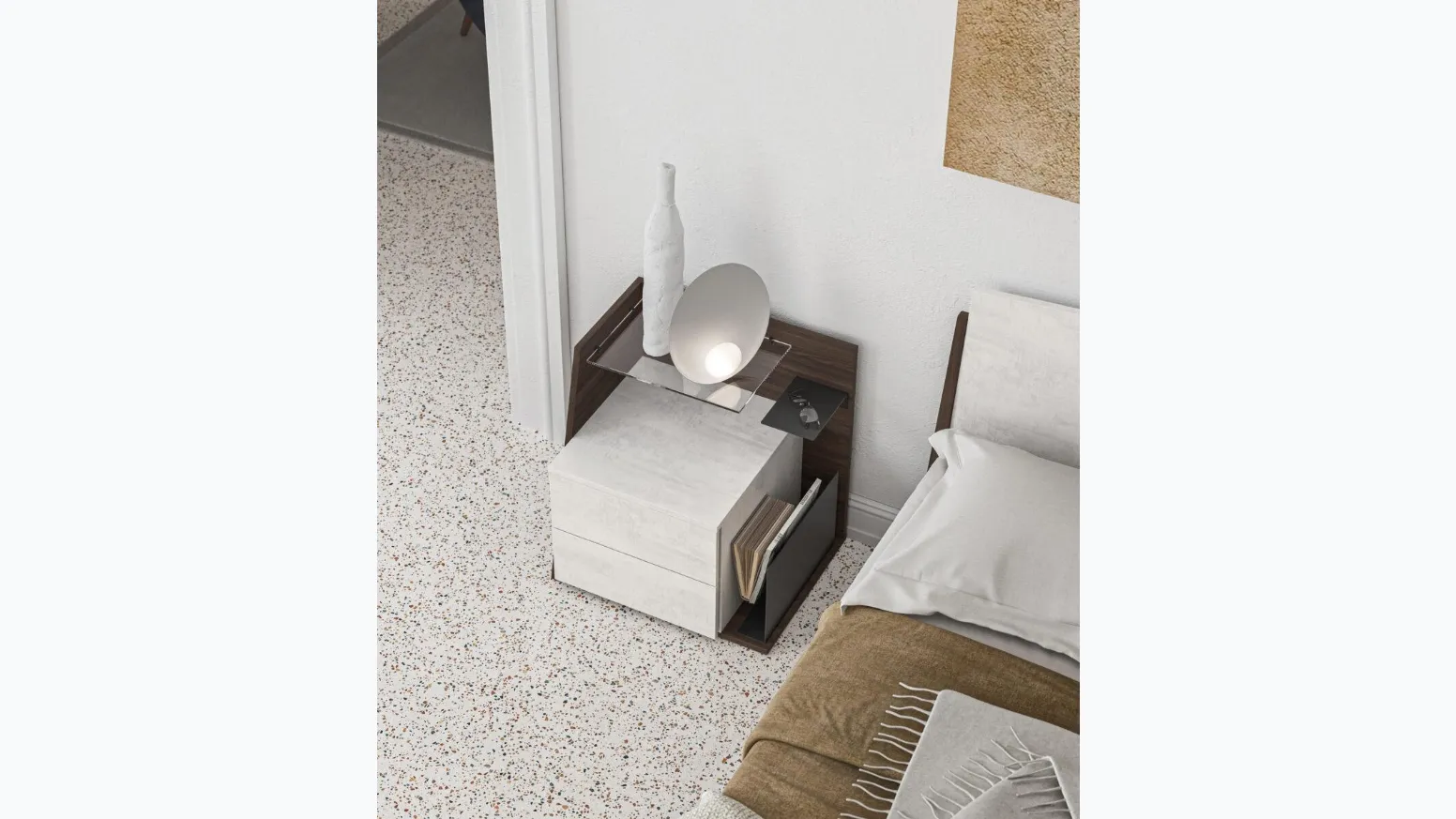 Comodino Fly di Marka Total Living