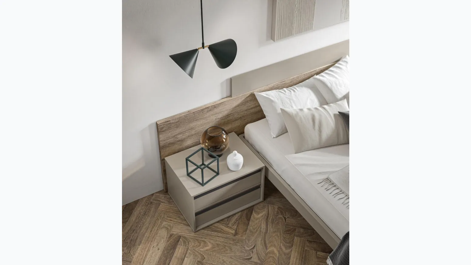 Comodino Luce di Marka Total Living