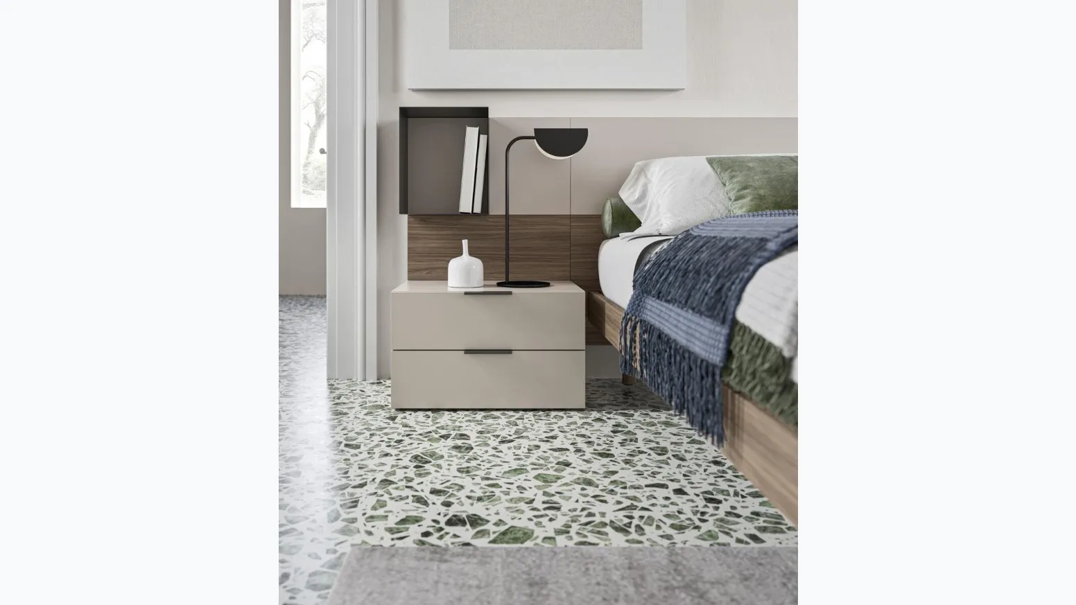 Comodino Virgo di Marka Total Living