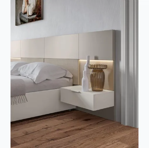 Comodino sospeso Virgo di Marka Total Living