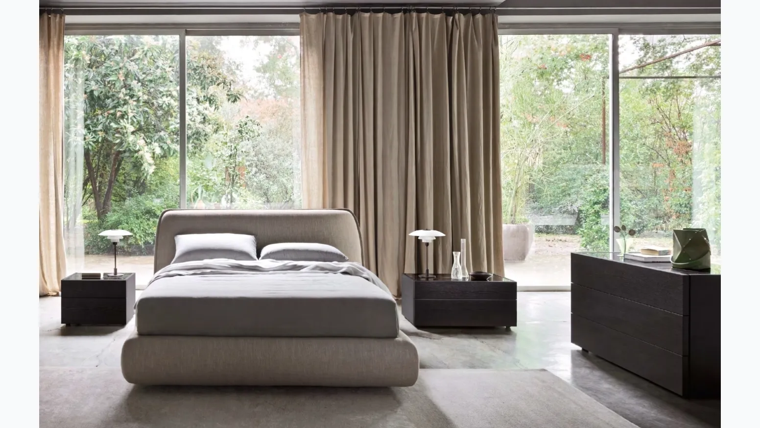Letto Peplo con Contenitore di Sangiacomo