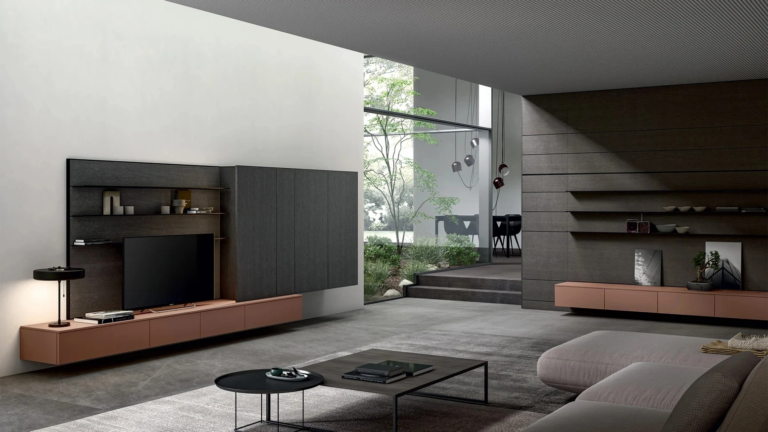 Parete Attrezzata Living Asia di Arredo3