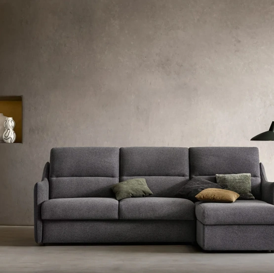 Divano Letto con penisola Logan di Samoa