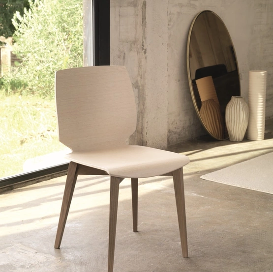 Sedia in legno Shell S149 di Friulsedie