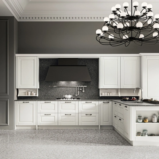 Cucina Classica con penisola Asolo 04 di Arredo3