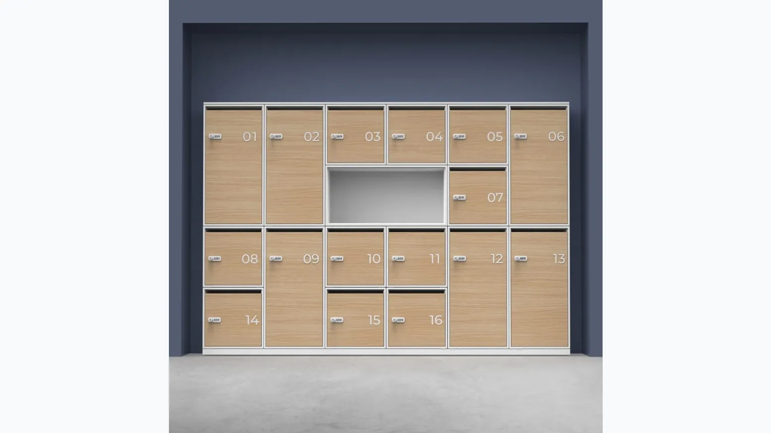 Mobile Ufficio Lockers Ubi 02 di Bralco