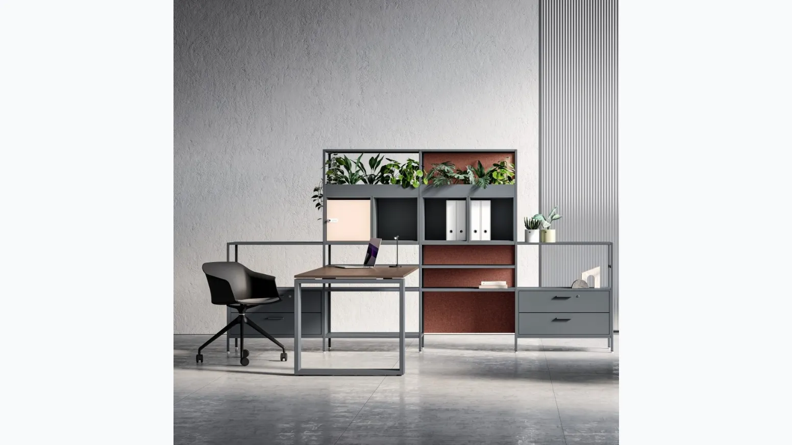 Mobile Ufficio Lockers Concerto di Bralco