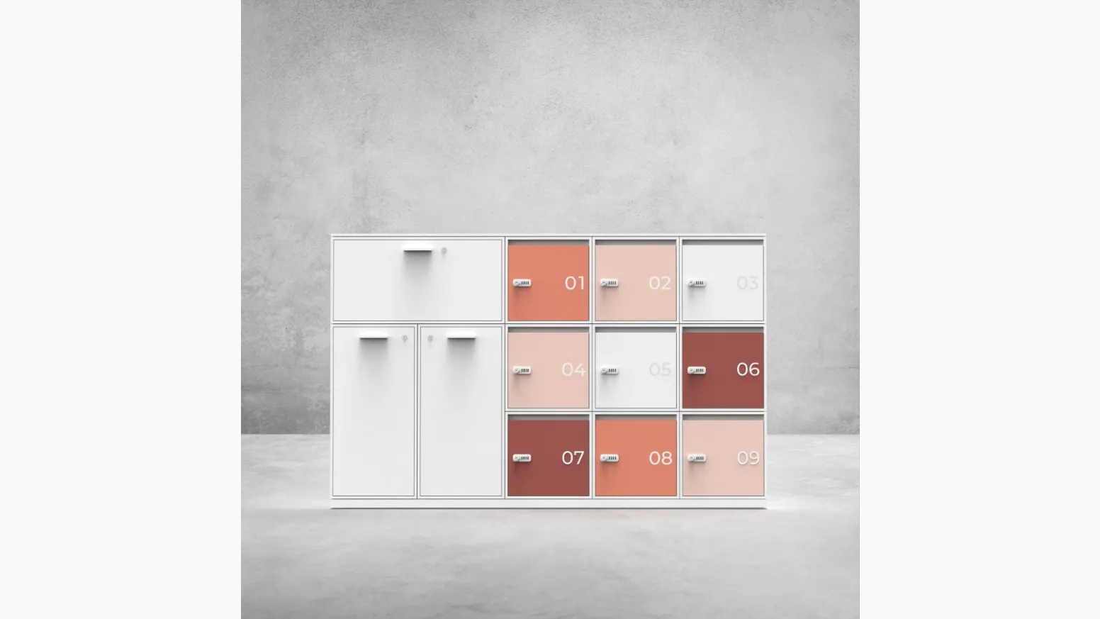 Mobile Ufficio Lockers Ubi 01 di Bralco