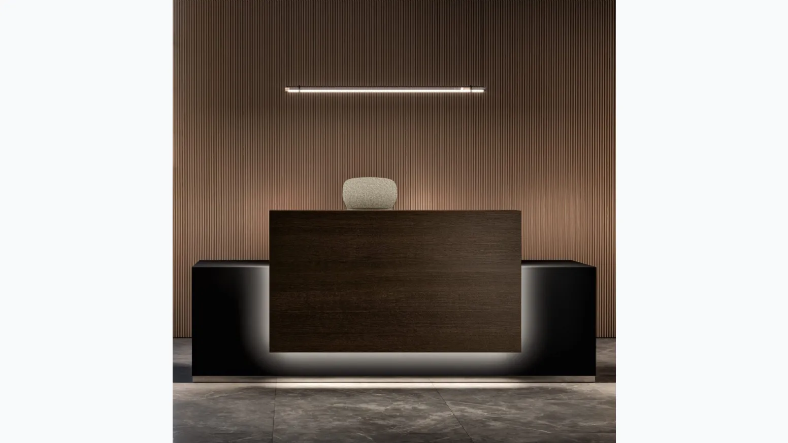 Reception Lux 02 in melaminico di Bralco