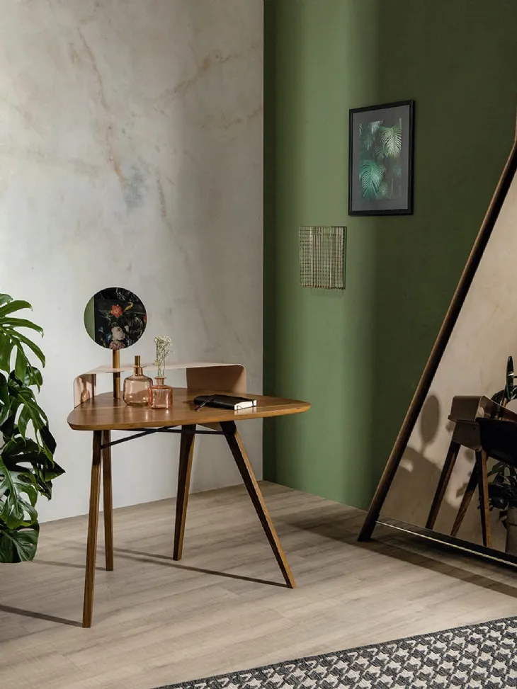 Scrittoio Nipper in legno e metallo di Tonin Casa