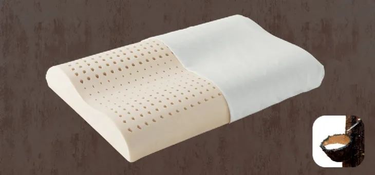 Guanciale Doppia Onda in Lattice con supporto alla cervicale di Ideare