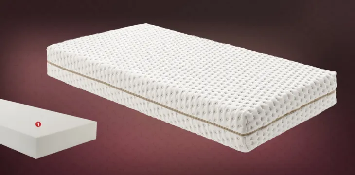 Materasso in poliuretano Baby Soft Schiumato pensato per i più piccoli di Ideare