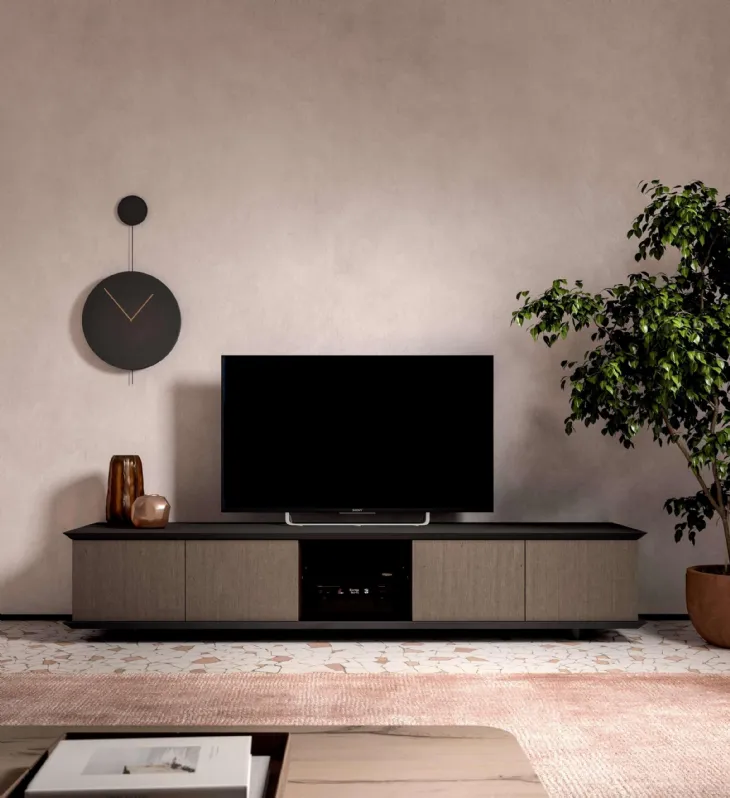 Madia in legno Brera Tv di Ozzio