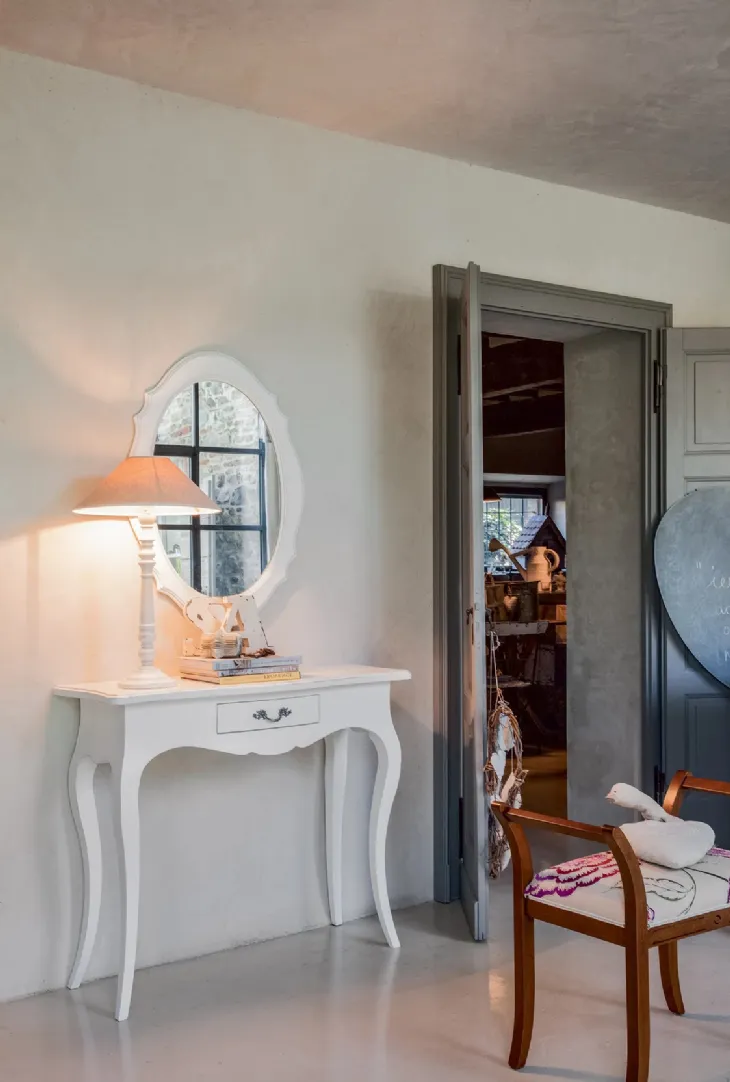 Mobile Ingresso Consolle Crile in legno laccato di Tonin Casa
