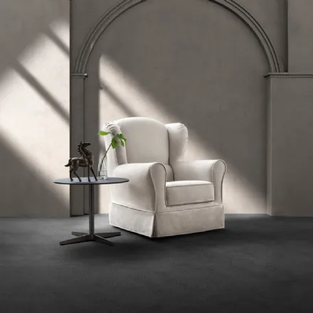 Poltroncina in tessuto Dory di Samoa