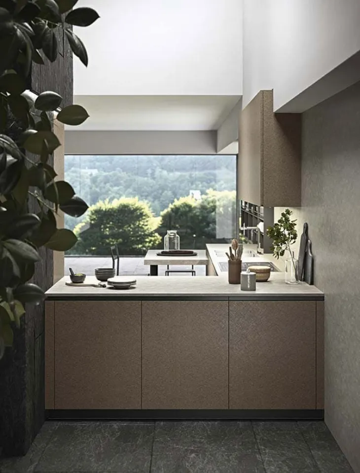 Cucina Moderna angolare Spring Job 02 in laminato di Dibiesse